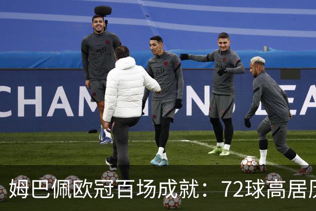 姆巴佩欧冠百场成就：72球高居历史第三